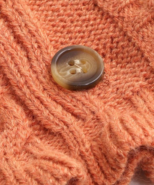 F.O.KIDS（エフオーキッズ）の「F.O.KIDS/エフオーキッズ ニットベスト（ベスト・キッズ・オレンジ/チャコール/アイボリー・140/120）」の11枚目の写真