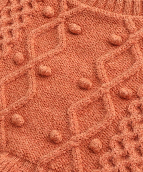 F.O.KIDS（エフオーキッズ）の「F.O.KIDS/エフオーキッズ ニットベスト（ベスト・キッズ・オレンジ/チャコール/アイボリー・140/120）」の8枚目の写真