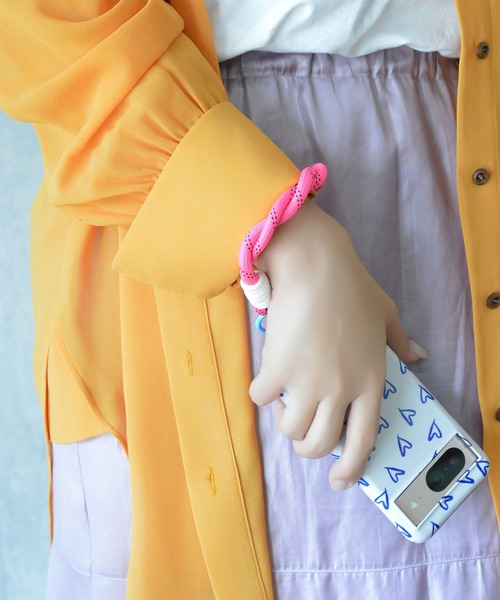 BROTHERHOOD（ブラザーフッド）の「【eY】マウンテン コード スマホ リスト ストラップ（スマホグッズ・レディース・オレンジ系その他/グリーン系その他/イエロー系その他/パープル系その他/ピンク系その他・FREE）」の12枚目の写真