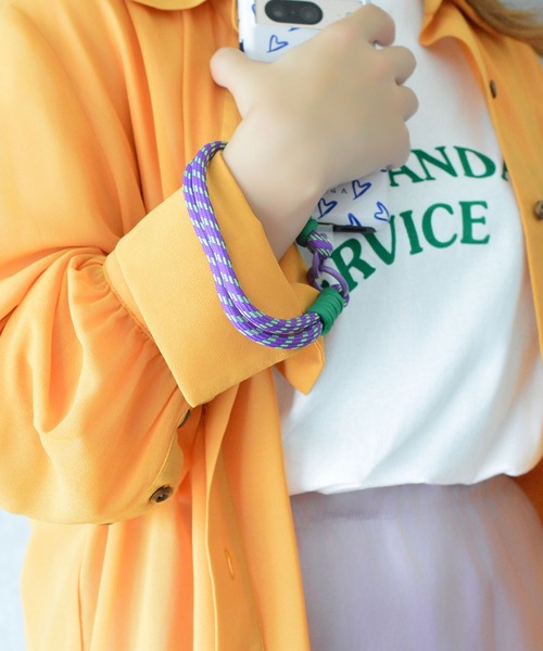 BROTHERHOOD（ブラザーフッド）の「【eY】マウンテン コード スマホ リスト ストラップ（スマホグッズ・レディース・オレンジ系その他/グリーン系その他/イエロー系その他/パープル系その他/ピンク系その他・FREE）」の20枚目の写真