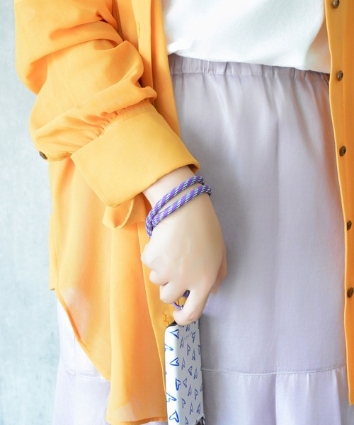 BROTHERHOOD（ブラザーフッド）の「【eY】マウンテン コード スマホ リスト ストラップ（スマホグッズ・レディース・オレンジ系その他/グリーン系その他/イエロー系その他/パープル系その他/ピンク系その他・FREE）」の21枚目の写真