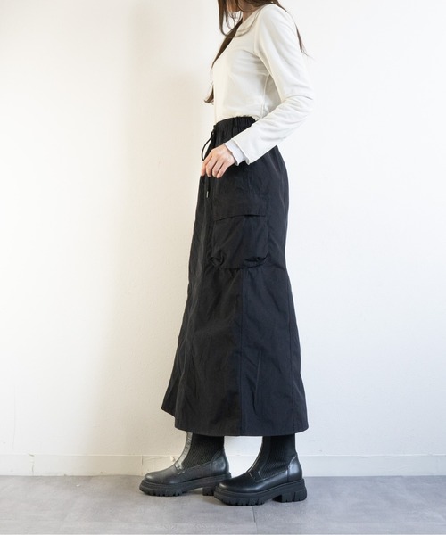Fabby fabby(ファビィーファビィー)の「トラックソールニットジップショートブーツ(ブーツ・レディース・ブラック/シルバー・MEDIUM/LARGE)」の10枚目の写真