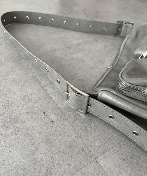 CPCM（シーピーシーエム）の「PUワンハンドルバッグ（ショルダーバッグ・レディース・ブラック/グレー/ブラウン・FREE）」の12枚目の写真