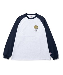  j.n.r.d | 【BENDAVIS別注】j.n.r.d/ラグランプリントロングTシャツ(Tシャツ/カットソー)