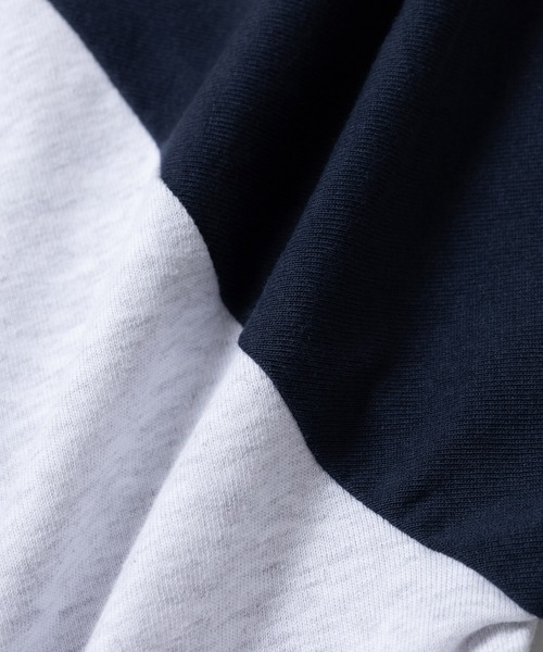  j.n.r.d（ジェー・エヌ・アール・ディー）の「【BENDAVIS別注】j.n.r.d/ラグランプリントロングTシャツ（Tシャツ/カットソー・メンズ・ネイビー/レンガ/ブラック・L/LL/M）」の21枚目の写真