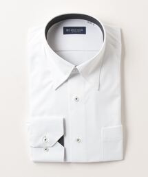 TOKYO SHIRTS | ストレッチ 形態安定ノーアイロン スナップダウン 長袖ニットビジネスワイシャツ(ビジネスシャツ)