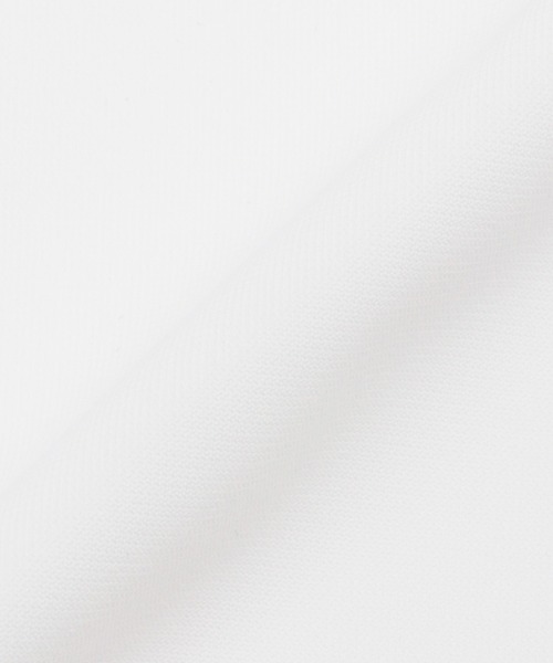 TOKYO SHIRTS(トウキョウシャツ)の「ストレッチ 形態安定ノーアイロン スナップダウン 長袖ニットビジネスワイシャツ(ビジネスシャツ・メンズ・ホワイト・首回り37cm-裄丈80cm/首回り39cm-裄丈80cm/首回り39cm-裄丈84cm/首回り41cm-裄丈82cm/首回り41cm-裄丈86cm/首回り42cm-裄丈82cm/首回り42cm-裄丈86cm/首回り43cm-裄丈82cm/首回り43cm-裄丈86cm/首回り37cm-裄丈84cm)」の2枚目の写真
