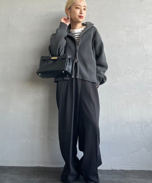 【新品未使用】maison de Dolce ❤︎トゥインクルニット　グレー maison de dolce トゥインクルニット