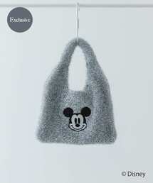 RODE SKO | 『別注』MICKEY/ワンハンドルラメニットバッグ(トートバッグ)