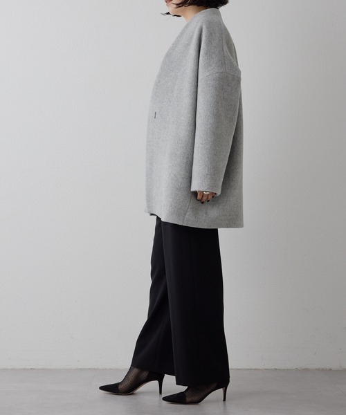 Whim Gazette(ウィムガゼット)の「イージーパンツ(その他パンツ・レディース・オフホワイト/ブラック・36/38)」の5枚目の写真