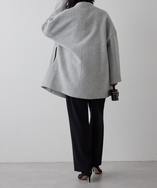 Whim Gazette(ウィムガゼット)の「イージーパンツ(その他パンツ・レディース・オフホワイト/ブラック・36/38)」の6枚目の写真
