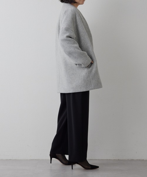 Whim Gazette(ウィムガゼット)の「イージーパンツ(その他パンツ・レディース・オフホワイト/ブラック・36/38)」の7枚目の写真