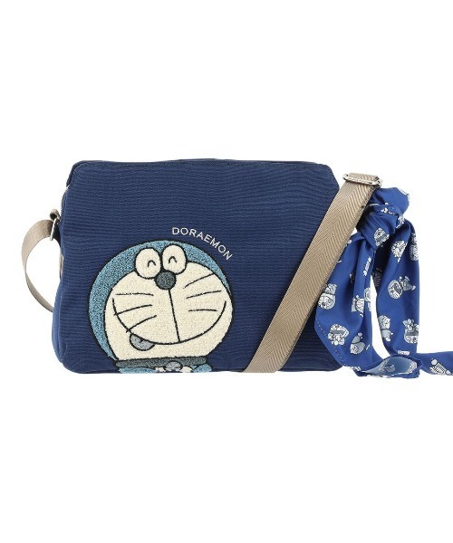 SALON de RUBAN（サロンドルヴァン）の「【SALON de RUBAN / サロン ド ルヴァン】 ドラえもん ショルダーバッグ（ショルダーバッグ・レディース・ネイビー/ブラック/ピンク/ダークグレー・FREE）」の3枚目の写真