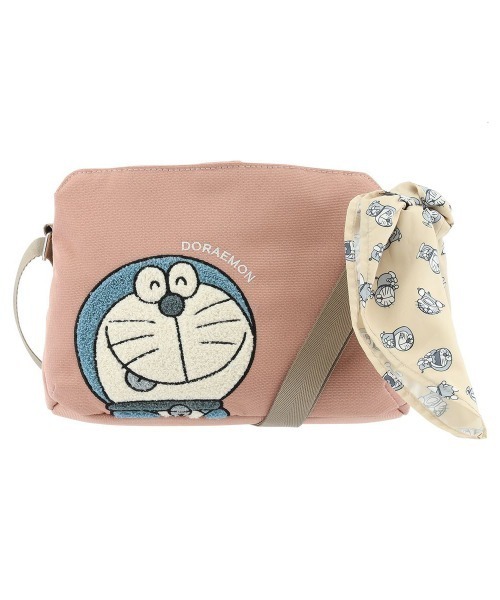 SALON de RUBAN（サロンドルヴァン）の「【SALON de RUBAN / サロン ド ルヴァン】 ドラえもん ショルダーバッグ（ショルダーバッグ・レディース・ネイビー/ブラック/ピンク/ダークグレー・FREE）」の4枚目の写真