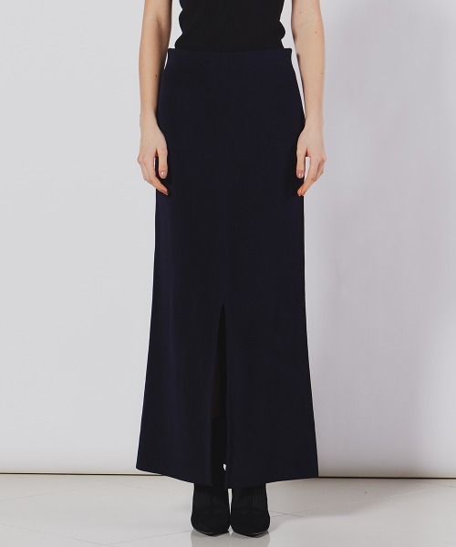 Sov.（ソブ）の「スリットロングタイトスカート（スカート・レディース・オフホワイト・38/36）」の2枚目の写真