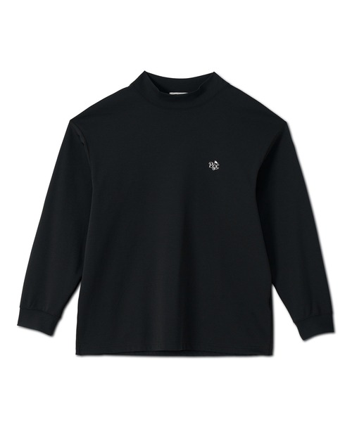 Pacific GOLF CLUB（パシフィックゴルフクラブ）の「MOCK-NECK BIG TEE LONG SLEEVE CUP & SURFER（Tシャツ/カットソー・メンズ・ブラック/オリーブ/オフホワイト・M/L/XL/S）」の8枚目の写真