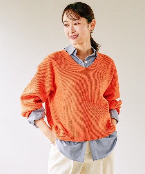 ニット セーター 「WEB限定」袖ボリュームふんわりニット バルーンスリーブ/150034 レディース WEB限定＞袖ボリュームふんわりニット バルーンスリーブ/150034