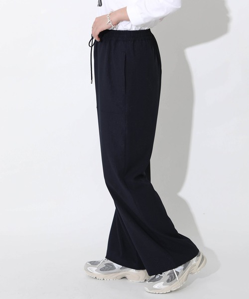 Gready Brilliant（グレディブリリアン）の「フィルムストライプパンツ（その他パンツ・レディース・ダークネイビー・M/L）」の2枚目の写真
