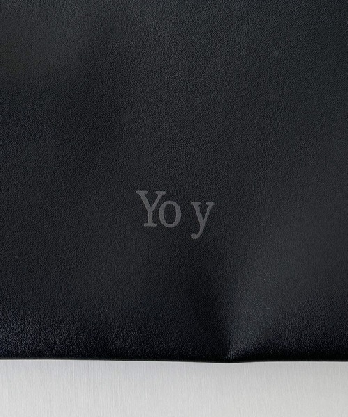 CANAL JEAN(キャナルジーン)の「diggity Yo y合皮ナップサック(バックパック/リュック・レディース・ブラック・ONE SIZE)」の6枚目の写真