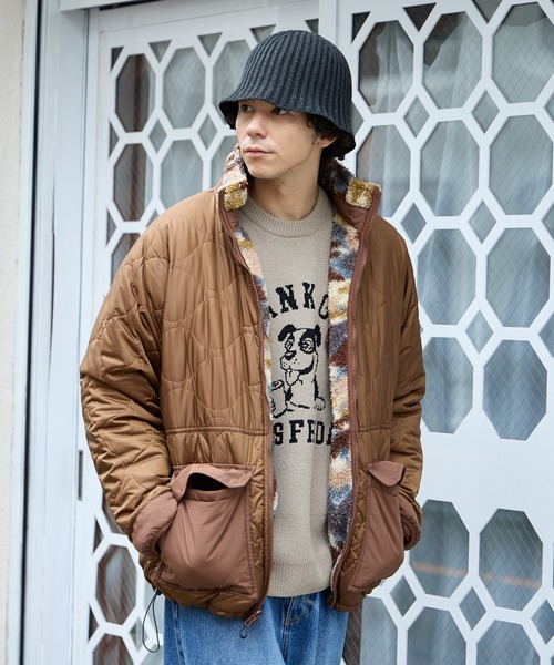 BAYFLOW（ベイフロー）の「サーモハット（ハット・メンズ・ブラウン/ブラック/グレー・FREE）」の8枚目の写真