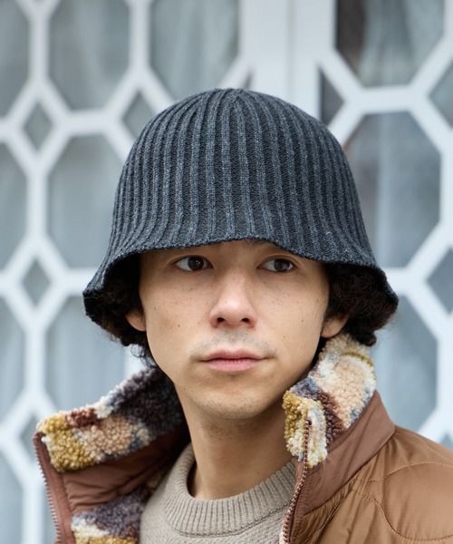 BAYFLOW（ベイフロー）の「サーモハット（ハット・メンズ・ブラウン/ブラック/グレー・FREE）」の7枚目の写真