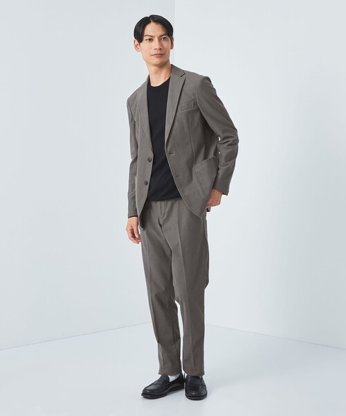 EDWIN(エドウィン)の「<EDWIN>デニスラ スリム テーパード スラックス(スラックス・メンズ・グレー/ロイヤルブルー/ネイビー・32inch/34inch/30inch)」の5枚目の写真