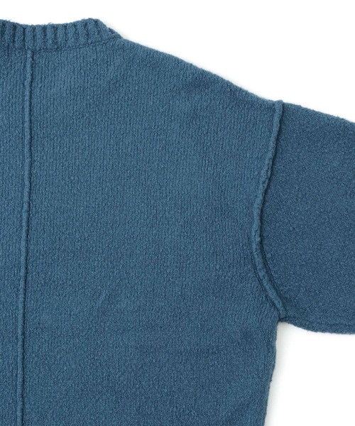  j.n.r.d（ジェー・エヌ・アール・ディー）の「j.n.r.d/ウインターコットンクルーネックプルオーバー（ニット/セーター・メンズ・キナリ/ダークブラウン/ブルー系その他4・M/LL/L）」の12枚目の写真