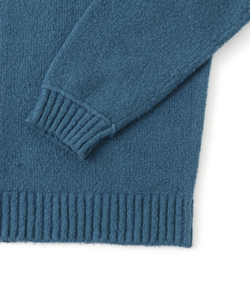  j.n.r.d（ジェー・エヌ・アール・ディー）の「j.n.r.d/ウインターコットンクルーネックプルオーバー（ニット/セーター・メンズ・キナリ/ダークブラウン/ブルー系その他4・M/LL/L）」の13枚目の写真