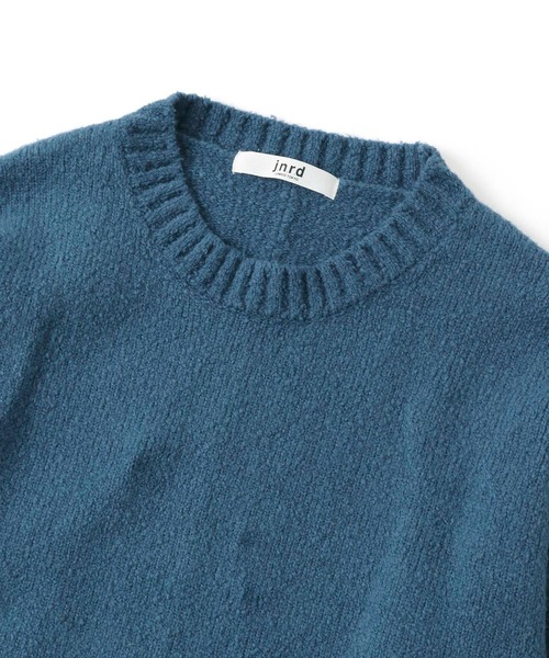  j.n.r.d（ジェー・エヌ・アール・ディー）の「j.n.r.d/ウインターコットンクルーネックプルオーバー（ニット/セーター・メンズ・キナリ/ダークブラウン/ブルー系その他4・M/LL/L）」の4枚目の写真