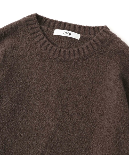  j.n.r.d（ジェー・エヌ・アール・ディー）の「j.n.r.d/ウインターコットンクルーネックプルオーバー（ニット/セーター・メンズ・キナリ/ダークブラウン/ブルー系その他4・M/LL/L）」の8枚目の写真