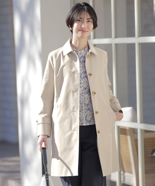美品 J.PRESS ウール トレンチコート WOMEN】オーバーサイズトレンチコート / J.PRESS YORK STREET
