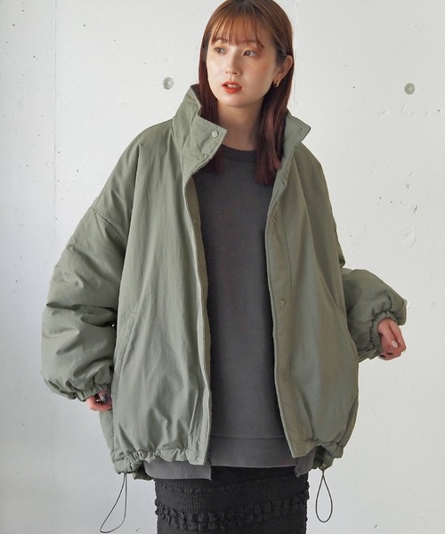 【完売商品】新品タグ付き　パシオーネ　ボリュームスリーブキルティングブルゾン 完売商品】新品タグ付き パシオーネ ボリュームスリーブ