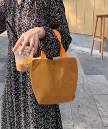 IRADOWL（アイラドール）の「カジュアルコーデュロイミニハンドバッグ（ハンドバッグ）」