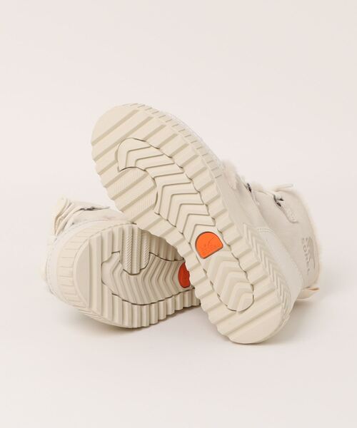 SOREL（ソレル）の「【SOREL】ONA AVE ALPINE BOOT WP（ソレル オーエヌエーアベニュー アルパインブーツ ウォータープルーフ）防水レースアップブーツ　NL5181（ブーツ・レディース・アイボリー/ブラック・6.5/7/7.5/8/6）」の4枚目の写真