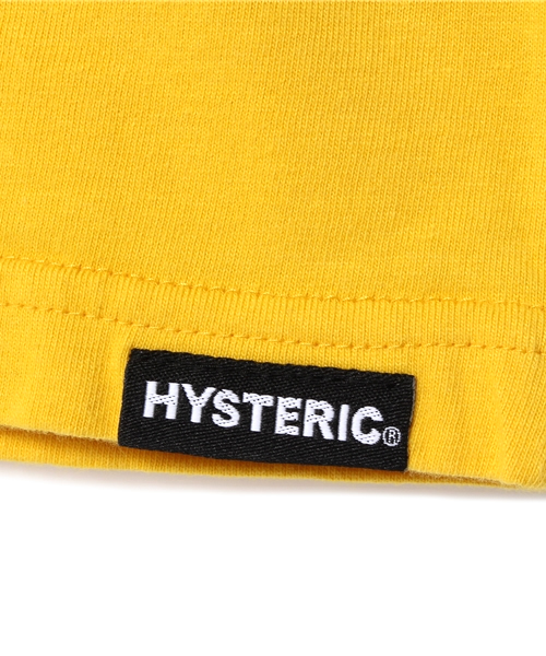HYSTERIC MINI（ヒステリックミニ）の「POWER TO THE PEACEFUL ラグランTシャツ（Tシャツ/カットソー・キッズ・ホワイト/イエロー/ブラック・100/120/110）」の9枚目の写真