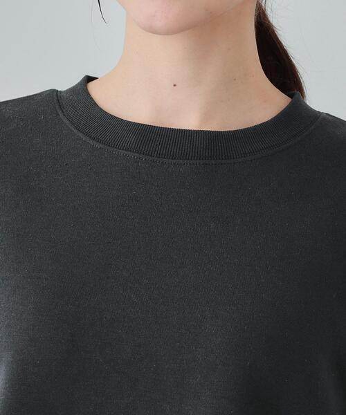 SHOO・LA・RUE（シューラルー）の「◆【S-LL】あったか裏毛 裾ドロストスウェット（Tシャツ/カットソー・レディース・グレー/チャコールグレー・01/02/03/04）」の20枚目の写真