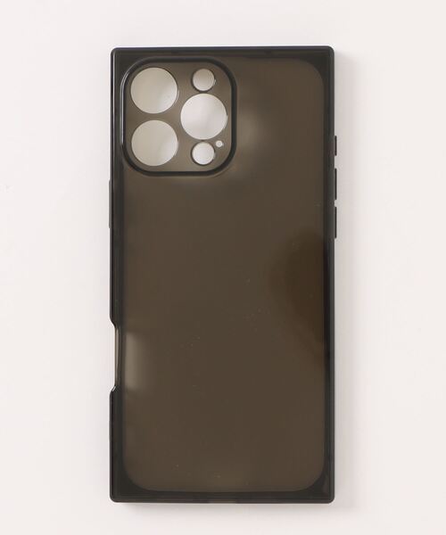 セール】Clear Color Square iPhone Case 15 16 Plus Pro ProMax