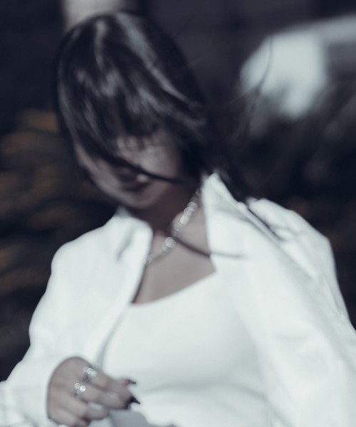Subciety(サブサエティ)の「Cropped shirt【WOMEN】(シャツ/ブラウス・レディース・ストライプ/ブルー/ホワイト・MEDIUM/SMALL)」の8枚目の写真