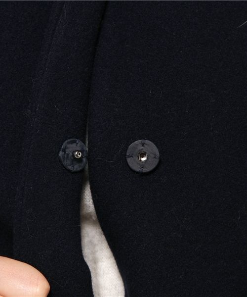 La TOTALITE（ラトータリテ）の「2way コクーンコート◆（その他アウター・レディース・バーガンディー/ネイビー・36/38）」の11枚目の写真