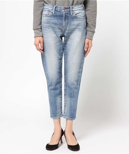 RED CARD TOKYO（レッドカード）の「RED CARD デニムパンツ（デニムパンツ・レディース・ライトブルー・25/23/27/26/24）」の2枚目の写真