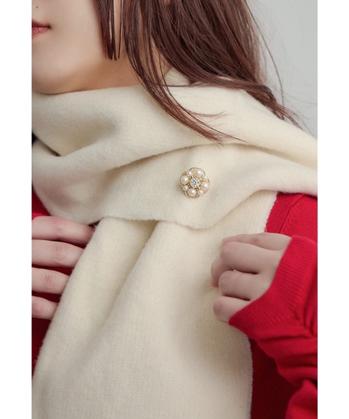 niana(ニアナ)の「メタルビジューパールブローチ フォーマル セレモニー 結婚式 二次会 謝恩会 入学式 卒業式 パーティー オケージョン 小さめ(ブローチ/コサージュ・レディース・シルバー/ゴールド・FREE)」の13枚目の写真