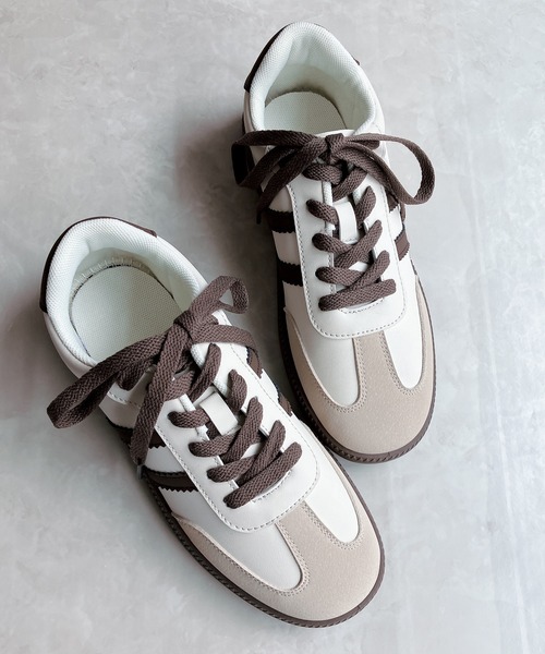 セール】軽量 クラシックデザイン シンプル ローテクスニーカー【2025