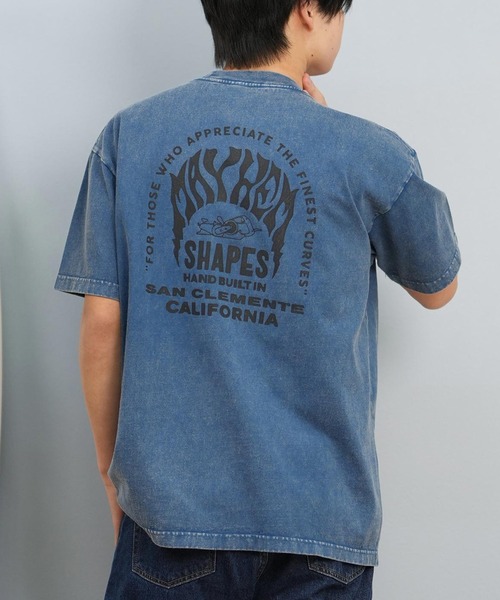 セール】lost/ロスト 半袖Tシャツ/半袖Tee バックプリント MAYHEM ユニ