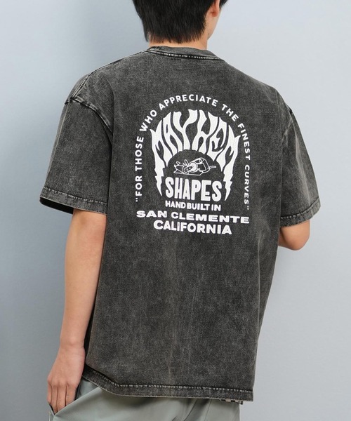 セール】lost/ロスト 半袖Tシャツ/半袖Tee バックプリント MAYHEM ユニ