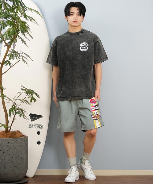 lost(ロスト)の「lost/ロスト 半袖Tシャツ/半袖Tee バックプリント MAYHEM ユニセックス L25S-2104(Tシャツ/カットソー・メンズ・チャコールグレー/ホワイト/グレイッシュブルー・M/L/XL)」の10枚目の写真