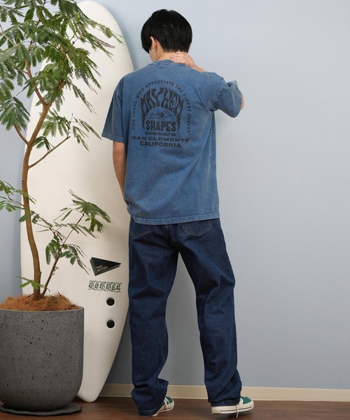 lost(ロスト)の「lost/ロスト 半袖Tシャツ/半袖Tee バックプリント MAYHEM ユニセックス L25S-2104(Tシャツ/カットソー・メンズ・チャコールグレー/ホワイト/グレイッシュブルー・M/L/XL)」の17枚目の写真