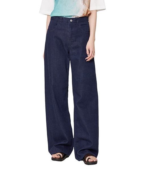 seya.（セヤ）の「seya. / セヤ：TOFU BROTHER JEANS：SO03141D10[ANN]（デニムパンツ・レディース・インディゴブルー・1）」の7枚目の写真