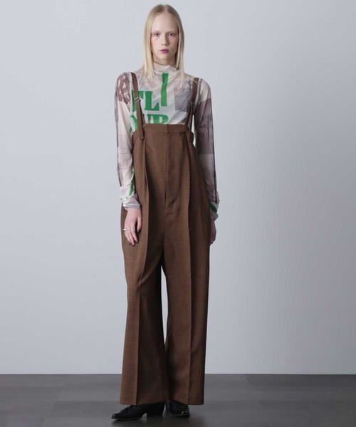 ROSE BUD(ローズバッド)の「シアーアートインナー(Tシャツ/カットソー・レディース・ブラック/ホワイト・ONE SIZE)」の6枚目の写真