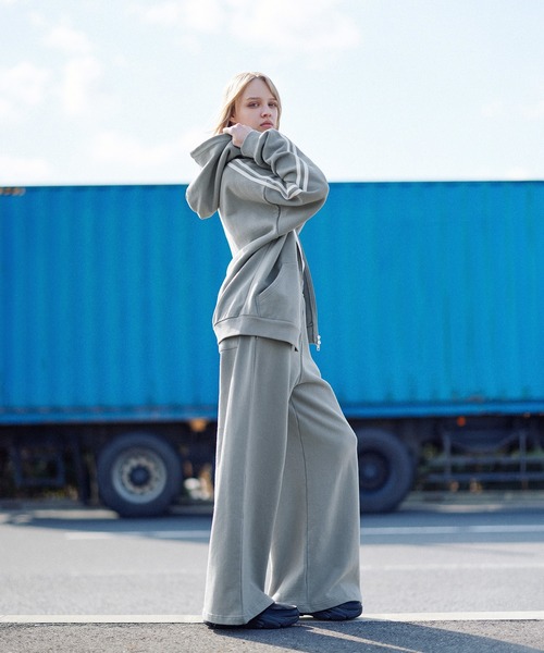 ヘビーウェイトサイドラインダブルジップパーカー（SETUP着用可能