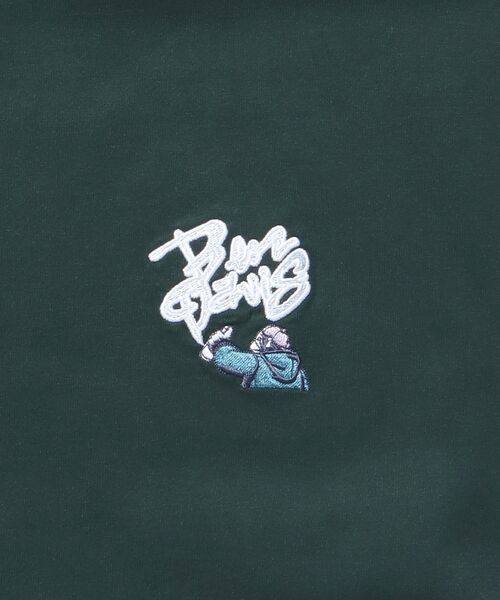 BEN DAVIS（ベンデイビス）の「【BEN DAVIS（ベンデイビス）】SPRAY MASTER L/S TEE[WIDE] / クルーネック 長袖 刺繍 オーバーサイズ（Tシャツ/カットソー・メンズ・ダークグリーン/ホワイト/チャコール・MEDIUM/LARGE/X-LARGE）」の17枚目の写真